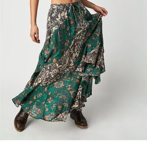 Free people Jackie maxi skirt